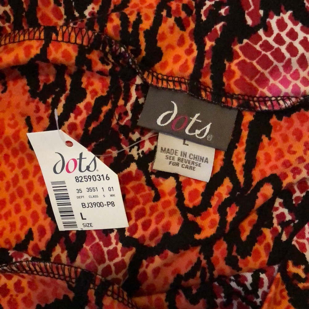 🧡NWT Snake Patterned Mini Skirt🧡 Sz L - Picture 2 of 3